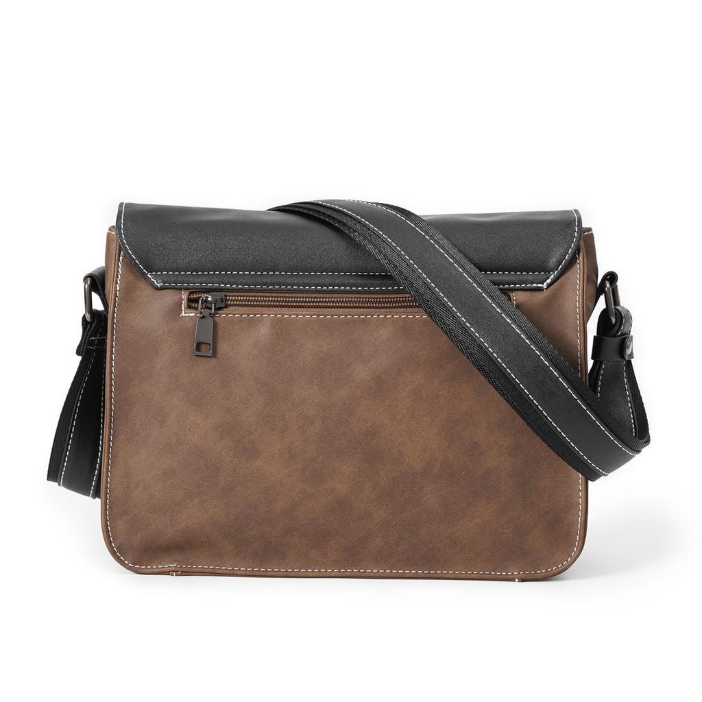 TS JYL laptop bag,Vintage Messenger Bag Korean Men Casual Shoulder Bag
