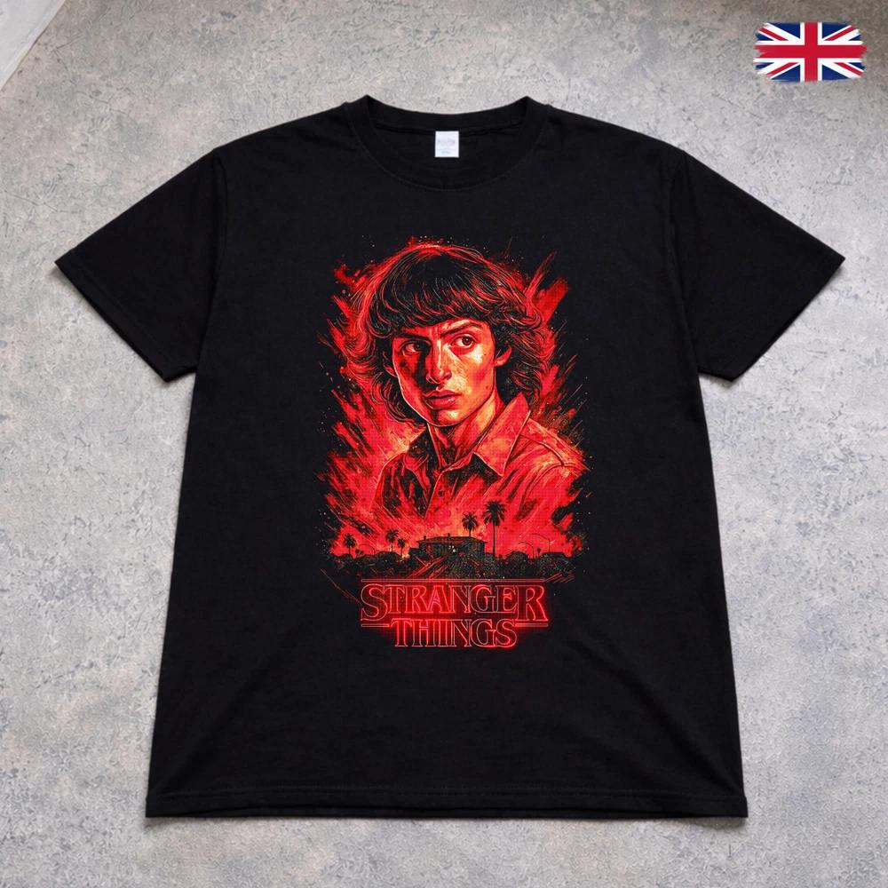 Stranger Things Retro Portrait T Shirt Netflix TV Show Graphic Tee Adults Kids 2XL
