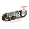 RGB LED Projection Alarm Clock with Temperature and Humidity Display