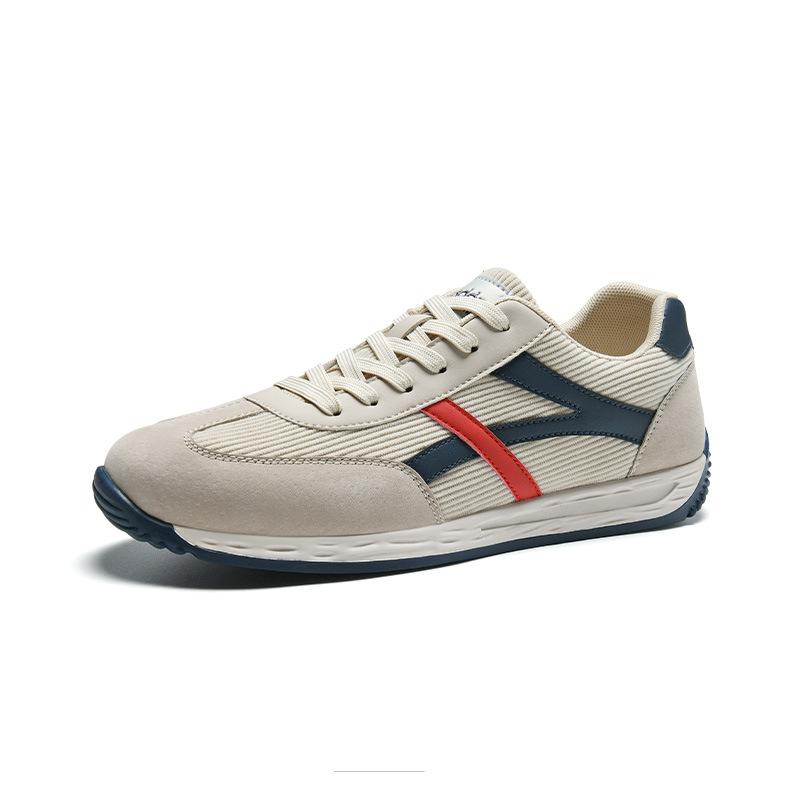 Herrenschuhe 2025 neue Retro deutsche Trainingsschuhe Herren High-End-Sinn Sport und Freizeit Forrest Gump Schuhe Herren trendige Leder-Board-Schuhe