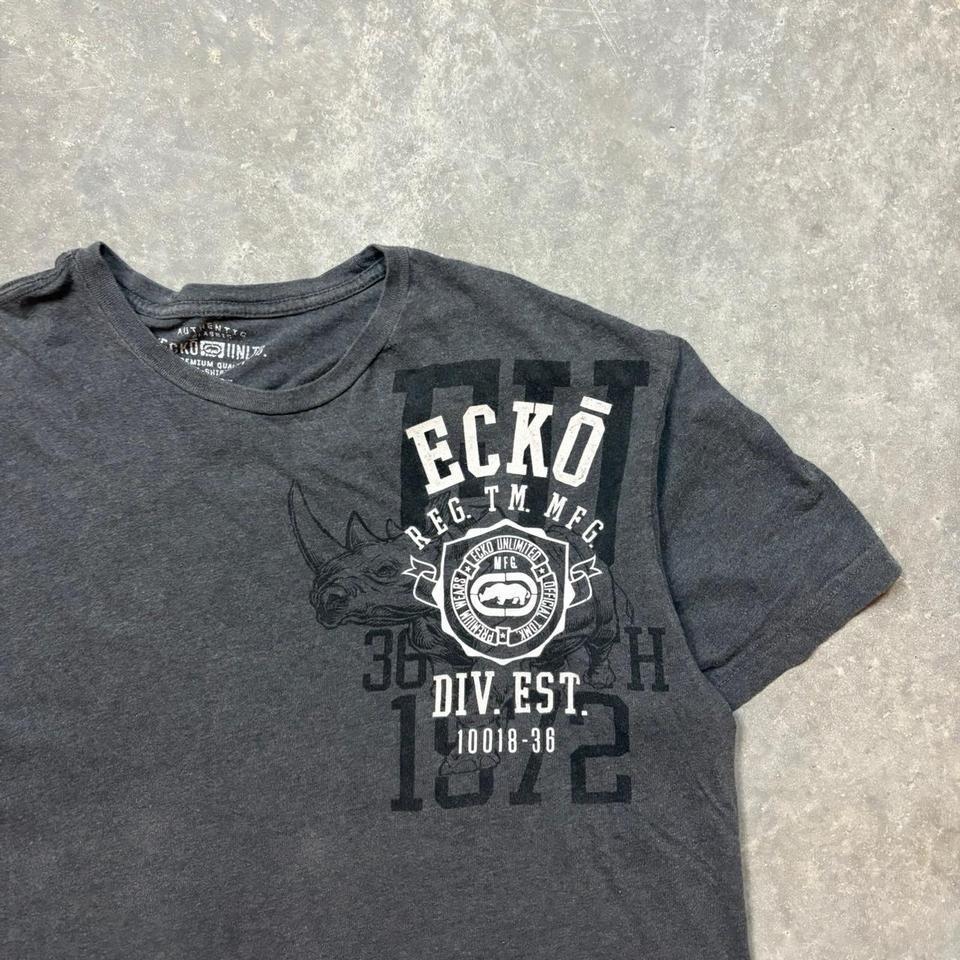 Grey Ecko Unltd. graphic tee #skater Unisex T-Shirt M