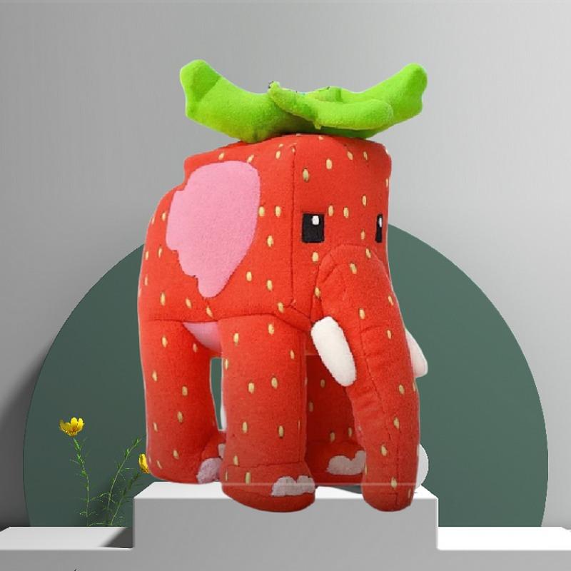 25cm Steal A Brainrot Esok Sekolah Plush Hot Game Peripheral Plushie Cute Cartoon No.9 House Stuffed Animal Plush Dolls Kids Toy