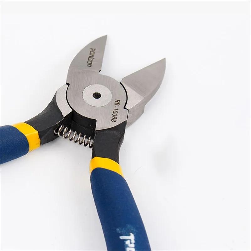 5 Inch OR 6 Inch Professional Cutting Pliers Wire Stripping Tool Side Cutter Cable Burrs Nipper Electricians DIY Repair Tools