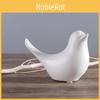 Contemporary Ceramic Bird Figurine With Minimalist Finish For Wedding And Party Gifts