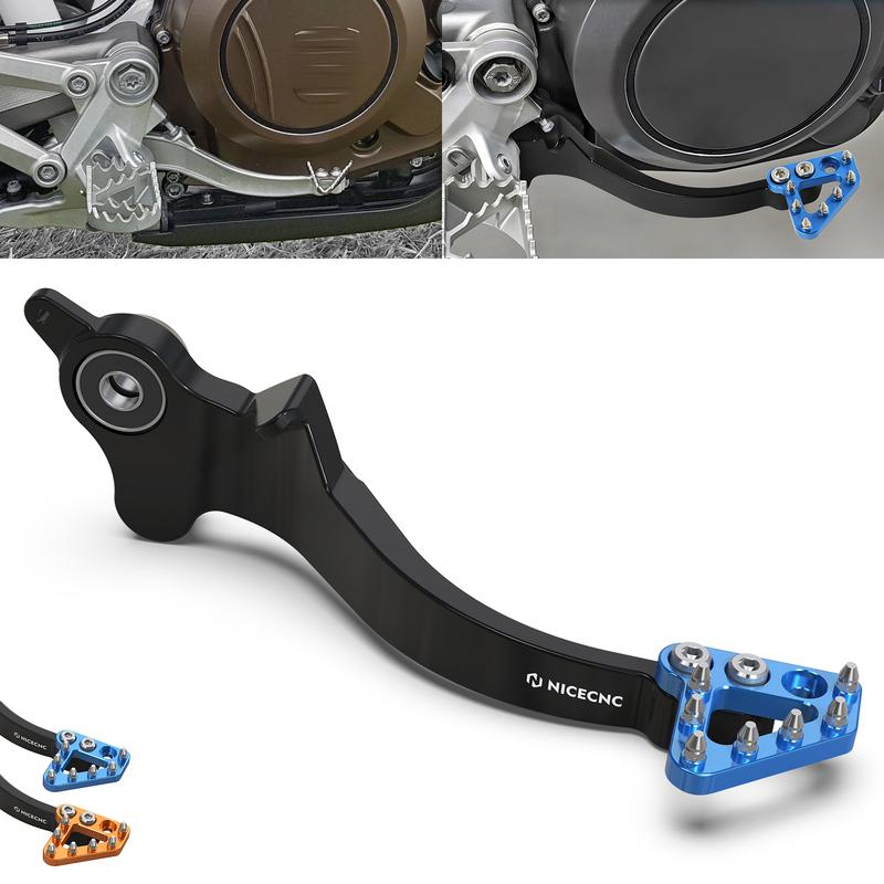 For 11-18 KTM SMCR 690 Enduro R Anti-Slip Tip Foot Brake Lever for Husqvarna 701 SM 701 Enduro 701 Supermoto 2016 2017 2018 2019