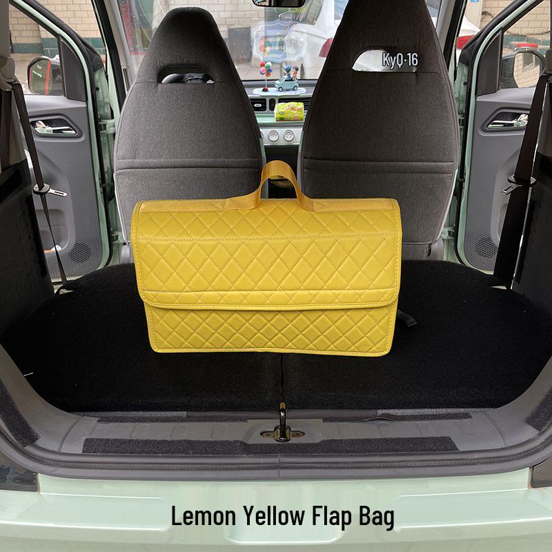 ארגונית תא מטען Bestune Pony Car: תיק פנימי לאחסון וכבל טעינה