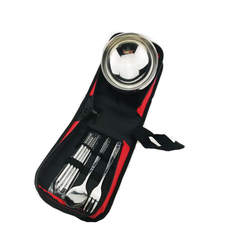 Portable 316 Stainless Steel Outdoor Cutlery Set