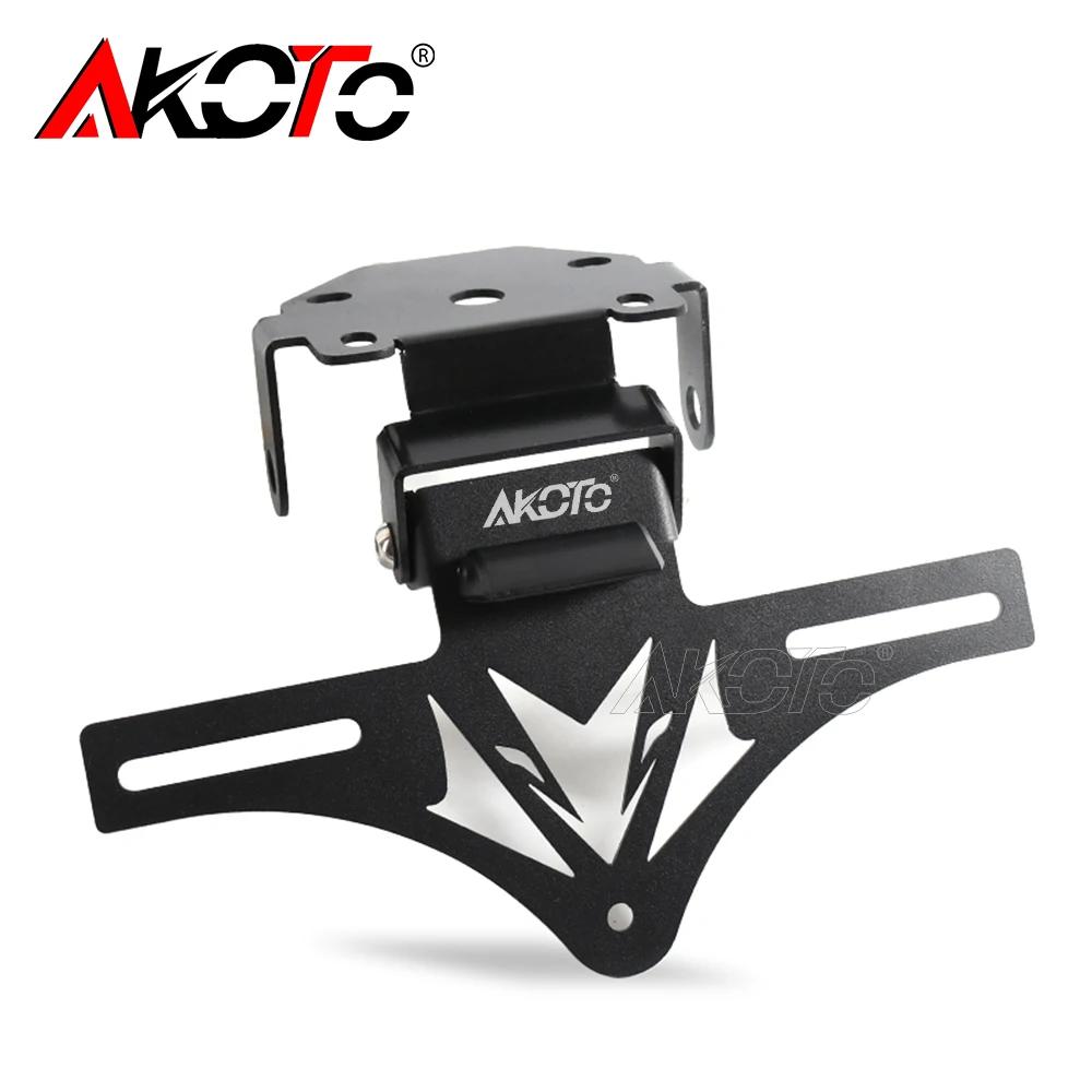 Foldable Fixed License Registration Plate Bracket FOR QJMOTOR SRK 921 900 RR921 921RR SRK921 SRK900 Tail Tidy Fender Eliminator