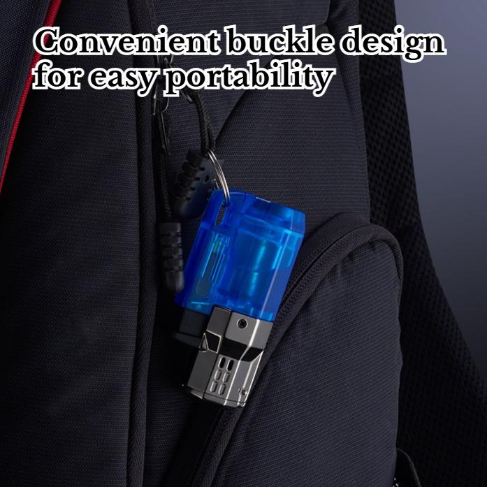 New Three Hole Straight Forward Windproof Lighter Outdoor Portable Cigarette Lighter Men's Cigarette Accessories Gift