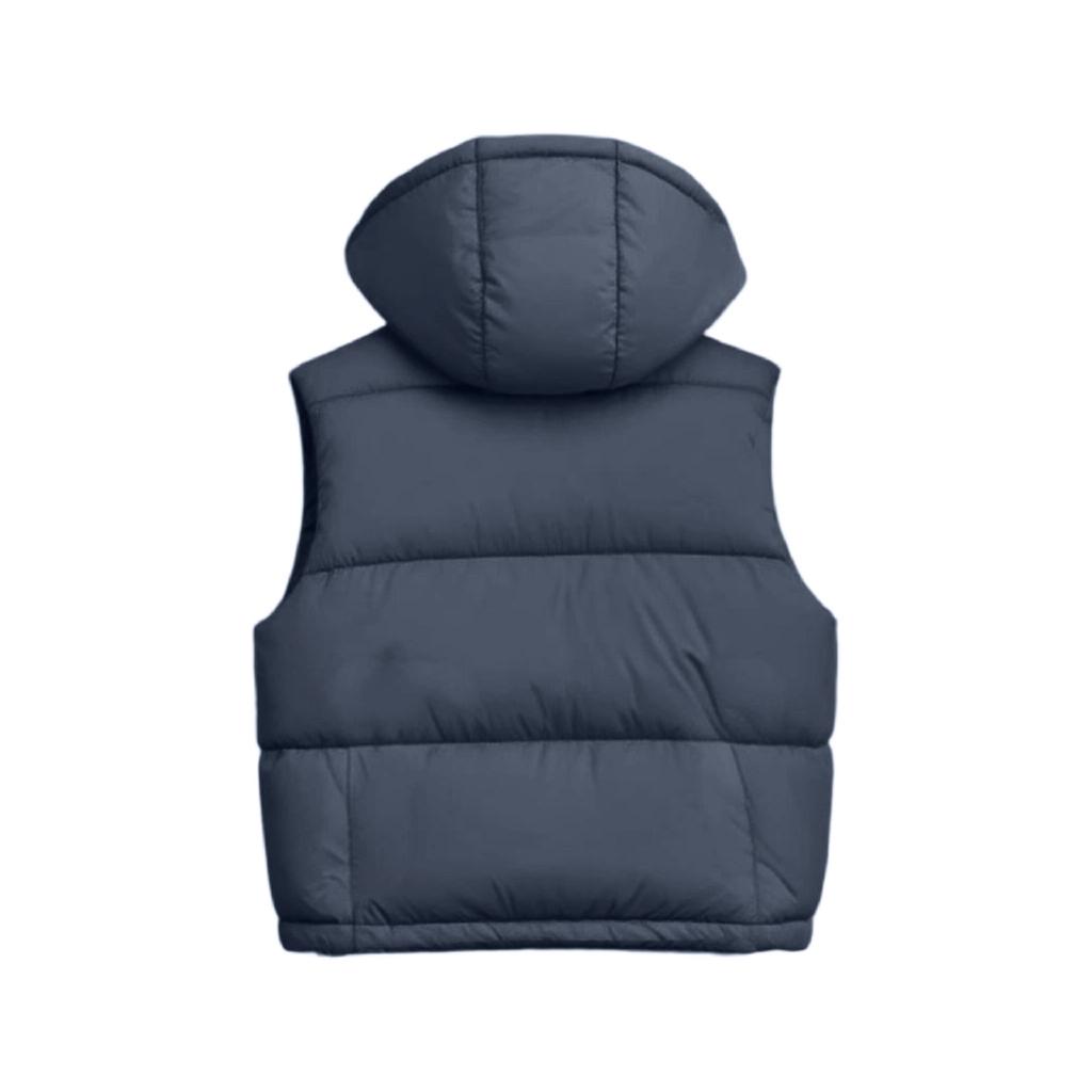 Women's Hooded Short Loose Slim Warm Down Vest