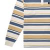 Vans Striped Long Sleeve Polo Shirt Unisex Tops Off-White VN000FS1CFH