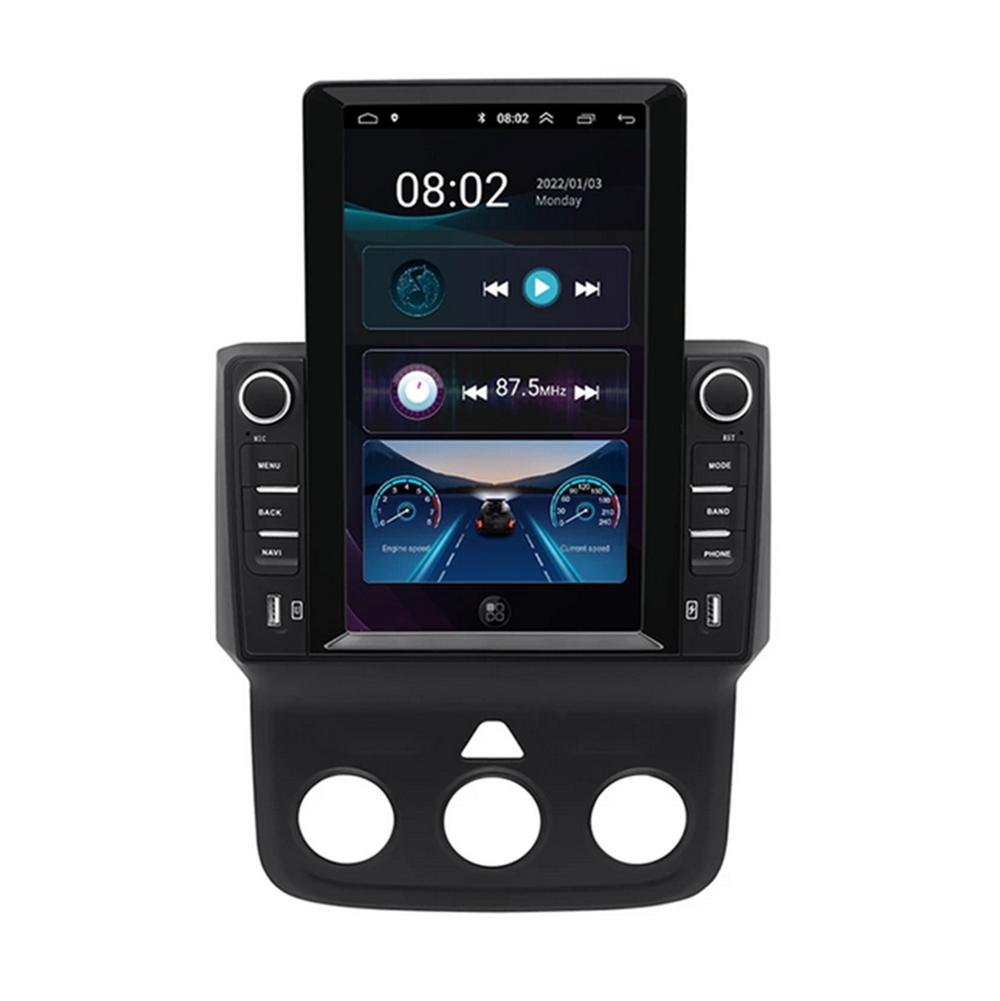 10.1'' Stereo Radio GPS Head Unit For Dodge RAM 1500 2500 3500 2013-18 Manual AC