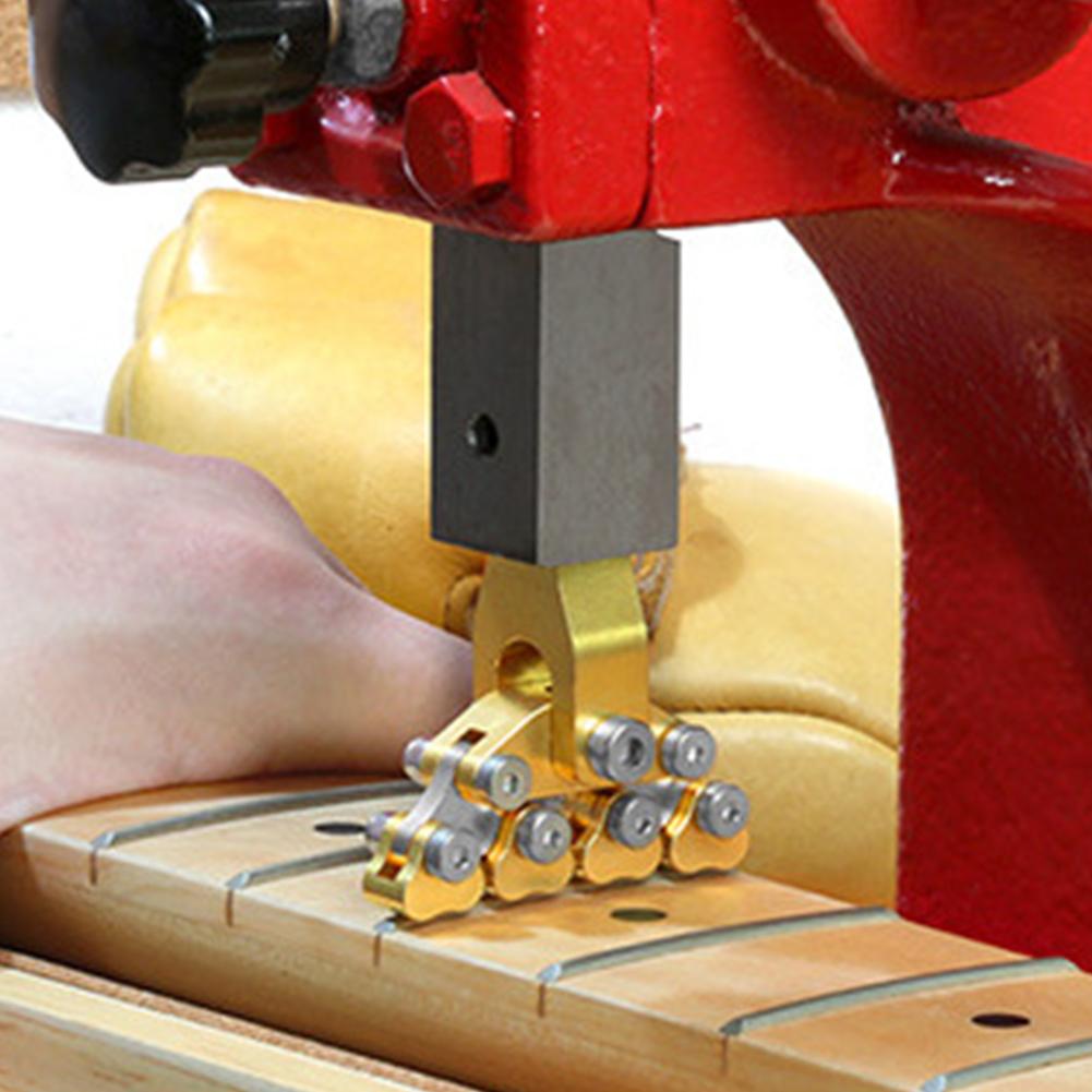 Guitar Fractal Fret Press Installation Tool Guitar Fractal Fret Press Repair Tool for Various Radius FretBoard