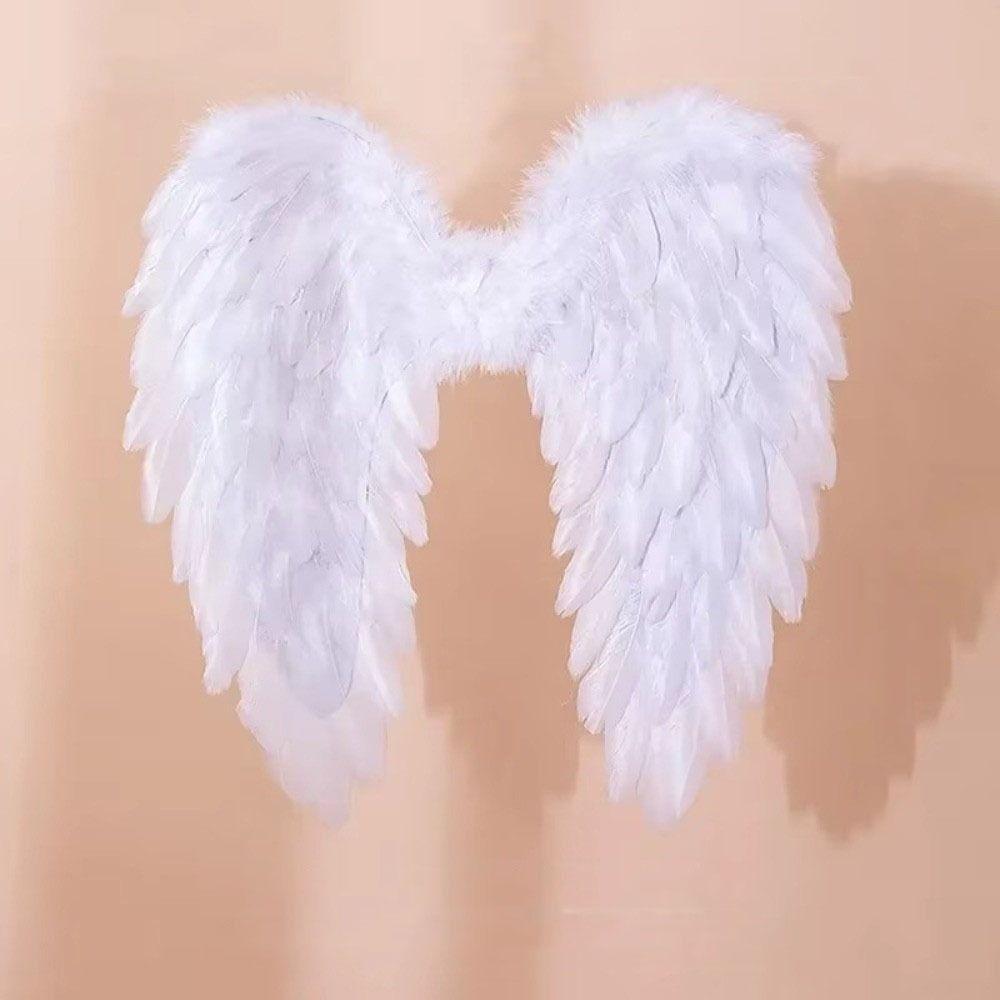 Photo Props Angel Feather Wing Large Halloween Wing Simple Devil Feather Wing Adult