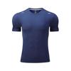 Lulu Men's Quick-Dry Sports T-Shirt - Elastic, Breathable, Large Size, Round Neck, Short Sleeve, Custom Logo.