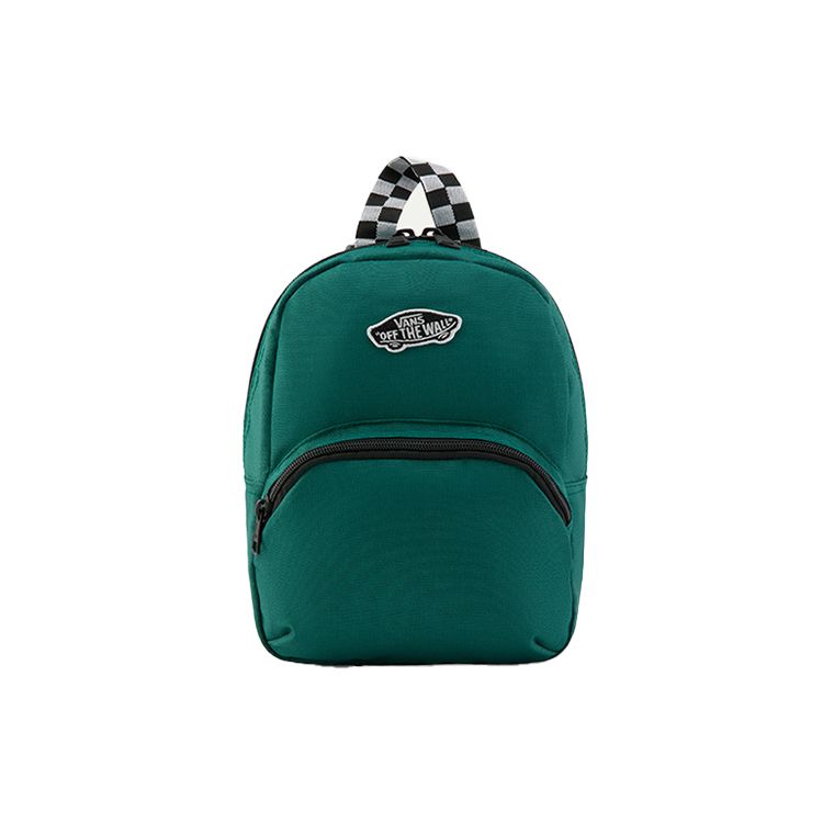 Vans College Style Polyester Backpack Women backpacks Blue Green VN0A3Z7WGOS Green