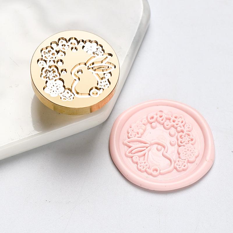 Wholesale Retro Vintage Wax Seal Stamp Sealing Wax Stamp Head For Wedding Invitation Gift Packaging Cards Scrapbooking Stamps
