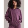 Women's Hey Honey Purple Jersey Bomber Jacket