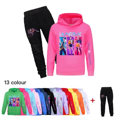 5018x Conjunto de Roupas com Capuz e Calças Estampadas Rumi Zoey Mira para Meninas