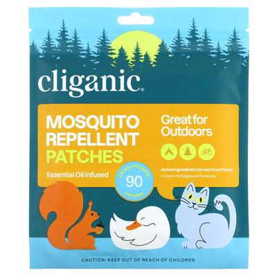 Mosquito Repellent, Animal Friends Patches, 90 Sheets