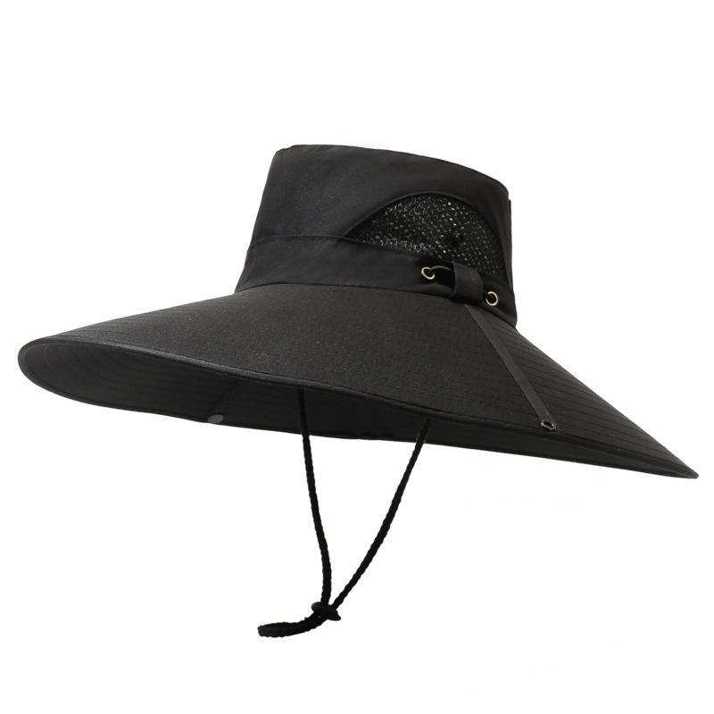 Sunscreen hat men's summer sun hat outdoor climbing sun new breathable bucket hat fishing hat women