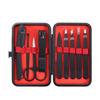 Portable Manicure Tool Set with High-Precision Tweezers, Eyebrow Trimmer & Nail Clippers 
