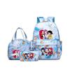 K-Pop Anime Girl Group Themed Backpack Set With Lunch Bag Pencil Case School Kids Oxford Fabric Lightweight Ergonomic Design