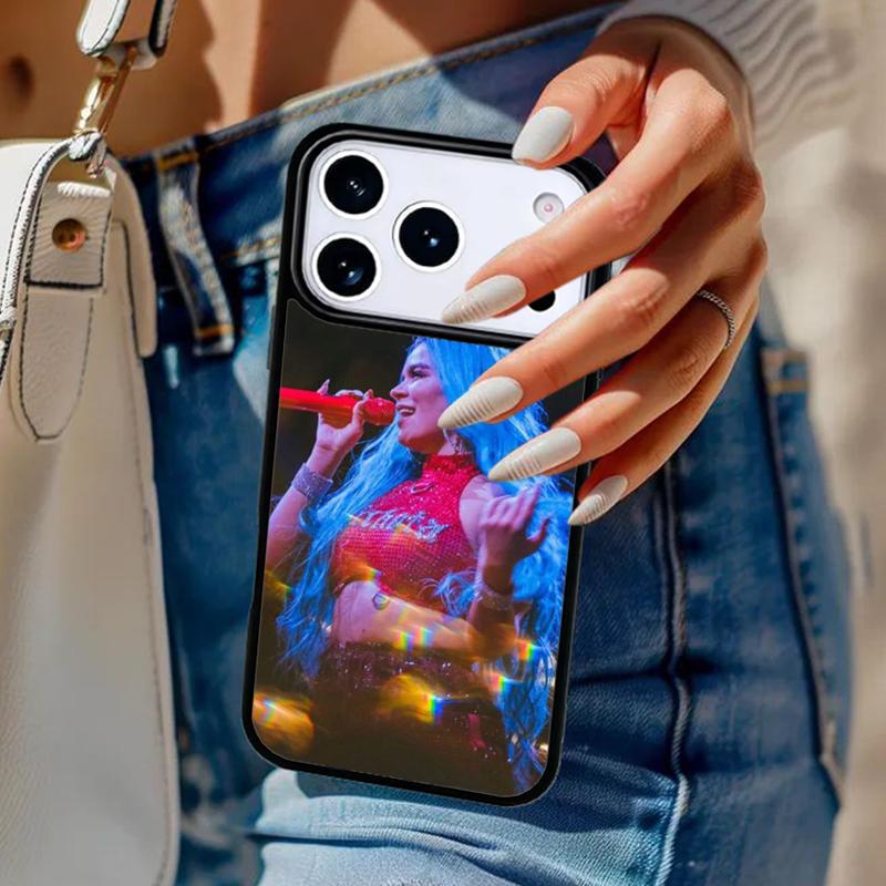 Singer Karol G Phone Case For iPhone 17 Air 14 15 13 12 Max Cover For Apple 16e 11 Pro Max Plus Coque