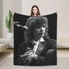 Camarons De La Isla Flamenco Singer Wool Blanket xcm UltraSoft Music Rock Funny Throw for Home