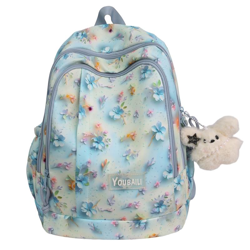 

Мультяшный студенческий школьный рюкзак для девочки с принтом Детский рюкзак Small синий