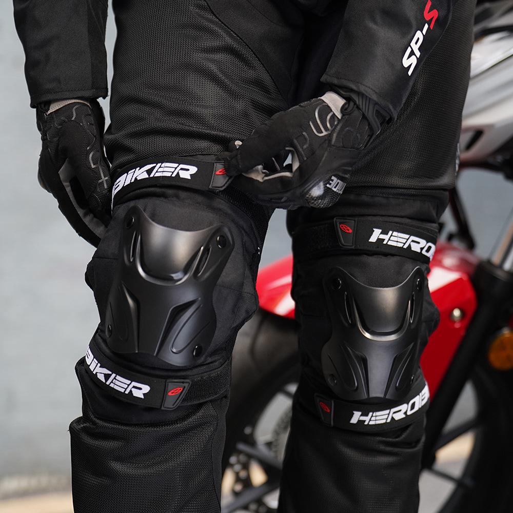 Off-Road Motorcycle Elbow & Knee Pads: Hard Shell Protective Gear for Outdoor Sports - Skiing, Roller & Skateboarding, All-Season Use