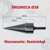 Świder do łupania szczypek do wkrętarki 38mm HEX10