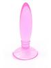 Unisex Silicone Suction Cup Anal Plug Dilator - Long Wear Adult Sex Toy