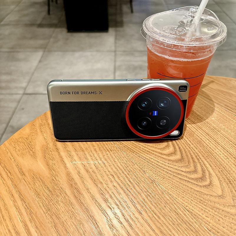 Rückseite Lederlinse Erhöhter Ring zum Schutz des Objektivgehäuses für VIVO X200 Ultra X200s X200 Pro X200 Pro Mini Schlanke Schutzhülle