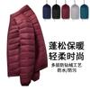 Lightweight Down Jacket Men Women XL Plus Size Warm Winter Coat Urban Style Stand Collar