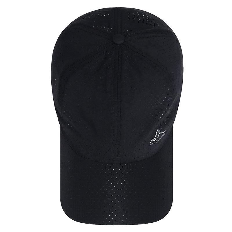 Schnelltrocknende Kappen für Herren Atmungsaktive Perforierte Vollmesh-Baseballkappen Bedruckte Bergkappe Baseballkappen