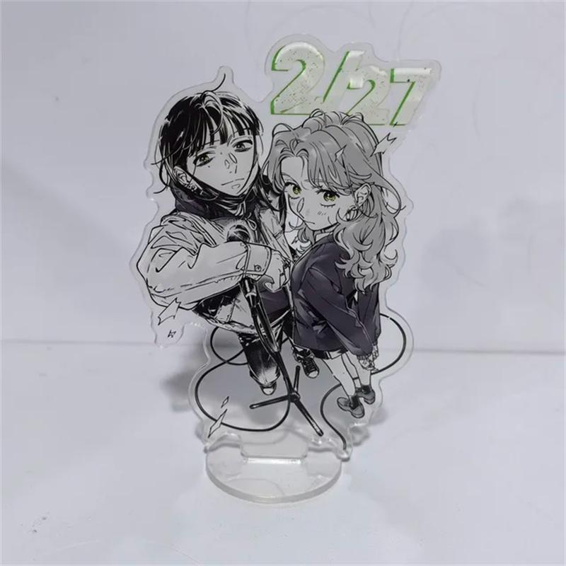Anime Il ragazzo che le interessava non era affatto un ragazzo 15cm Koga Mitsuki Oosawa Aya Joe Kanna Supporto Acrilico Regalo di Compleanno