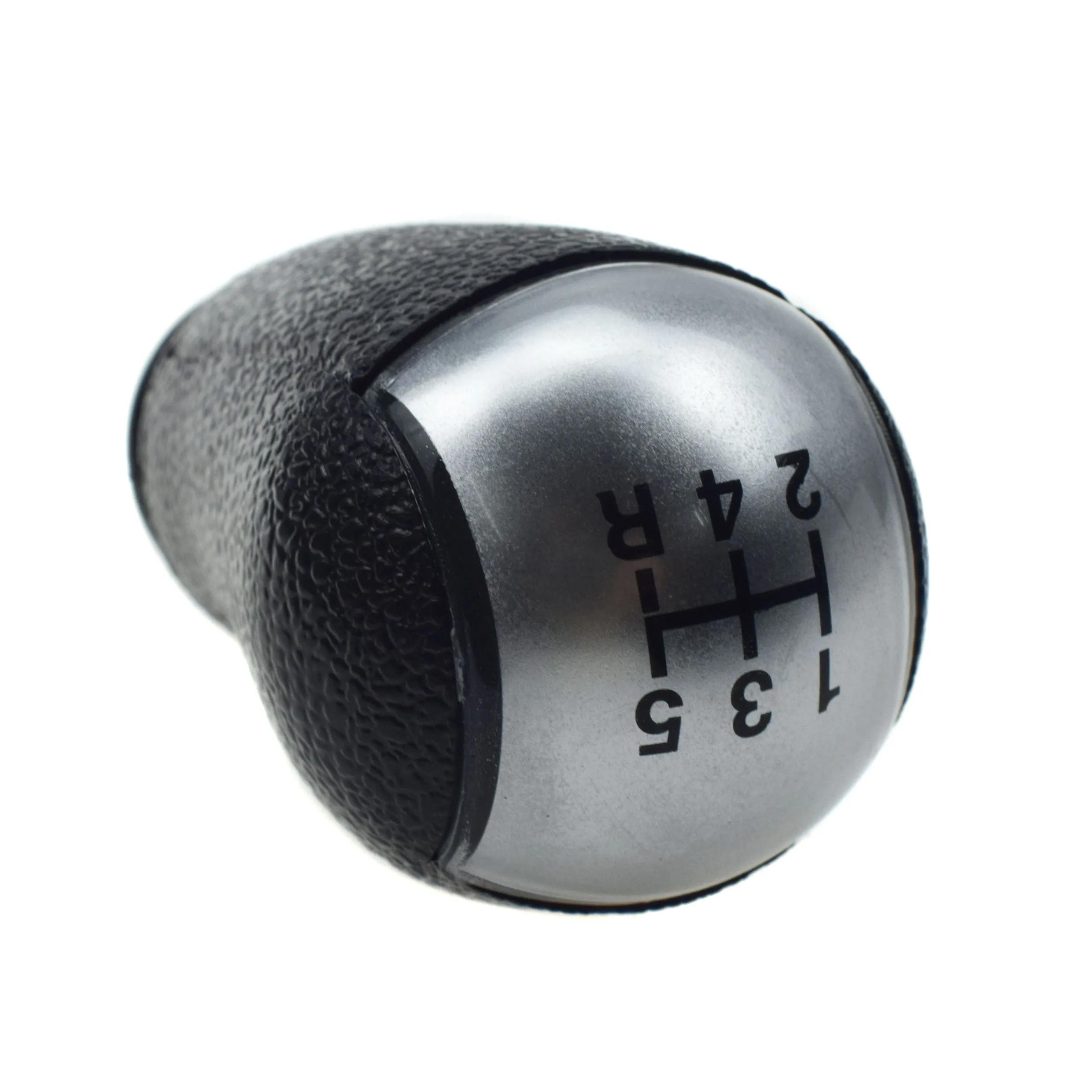 

5R3Z-7213-BAA BR3Z-7213-A For Ford Mustang 2005-2010 Manual Transmission ONLY 5 Speed / 6 Speed Gear Shift Knob Black+Silver 5 Speed