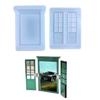 2Pcs Photo Frame Silicone Mold Window Picture Frame Mold for DIY Crafts Making