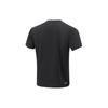 Li-Ning Cooling Tea T Quick-Dry Cool Round Neck Pullover Casual Sports Short Sleeve T-Shirt Men Tops Black ATSU591-2