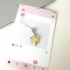 Adorable Small Ice Cream Phone Charm Glittering Resin Keychain with Star Jellyfish Design for Fashion Lover Present