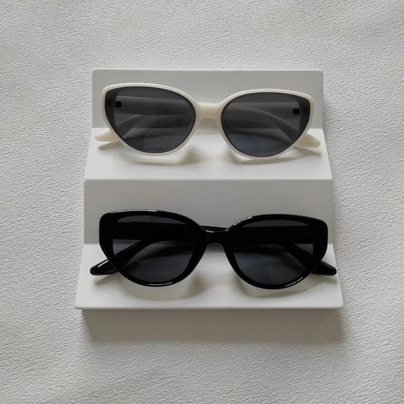 

2 Pieces/Set Sunglasses For Men Women Fashion Cat Eye Simple Outdoor Shades Eyewear Anti-blue Light Glasses Office Accessory