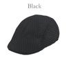 Breathable Summer Sun Hat Solid Color Hollow Duck Tongue Hat Mesh Beret Peaked Cap