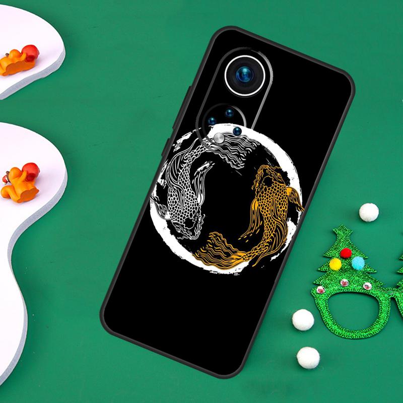 Koi Fish Yin Yang Case For Honor Magic 7 Pro 6 5 50 70 90 200 Lite X9b X9a X8a X8b X7a X6a X8 X9 X9c Cover