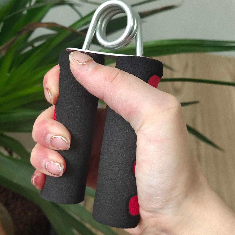 Adjustable Sponge Forearm Grip Relax Hand Grip Strengthener Spring Hand Grip  Wrist Trainer
