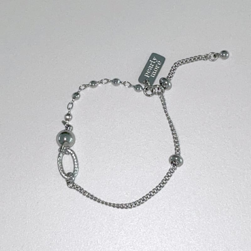 Pearlymore Ball Chain Point Magnet Bracelet_PM25B003SS