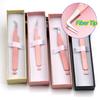 Lash Tweezers, Stainless Steel Fiber Tip Tweezers Set, Eyelash Extension Tweezers With  Charm, Custom Logo EyeLashes Tweezers