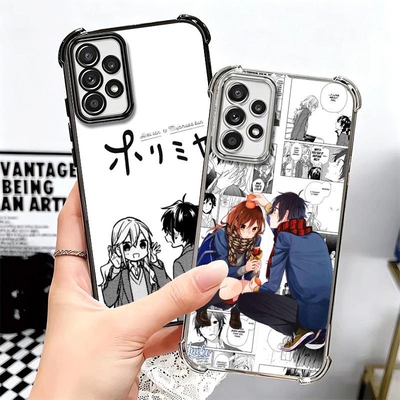 Anime Horimiya Soft Phone Case For Samsung A17 A27 A07 A37 A57 A16 A56 A15 A55 A14 A54 A13 A53 A26 A36 A25 A35 A24 A34 A23 A33