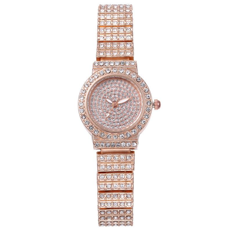 Ladies Fashion Quartz Watch With Steel Band And Casual Style For Daily Wear