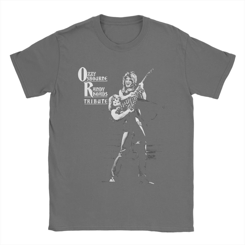 Heavy Metal Rock Ozzy Osbourne Tribute T-Shirt Herren Reiner Baumwolle Fun T-Shirt O-Ausschnitt T-Shirt Kurzarm Kleidung Geschenkidee